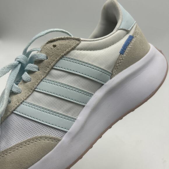 Adidas Run 70s Cloud White Almost Blue Off White GX1724 Women's Size 8 - Picture 8 of 12